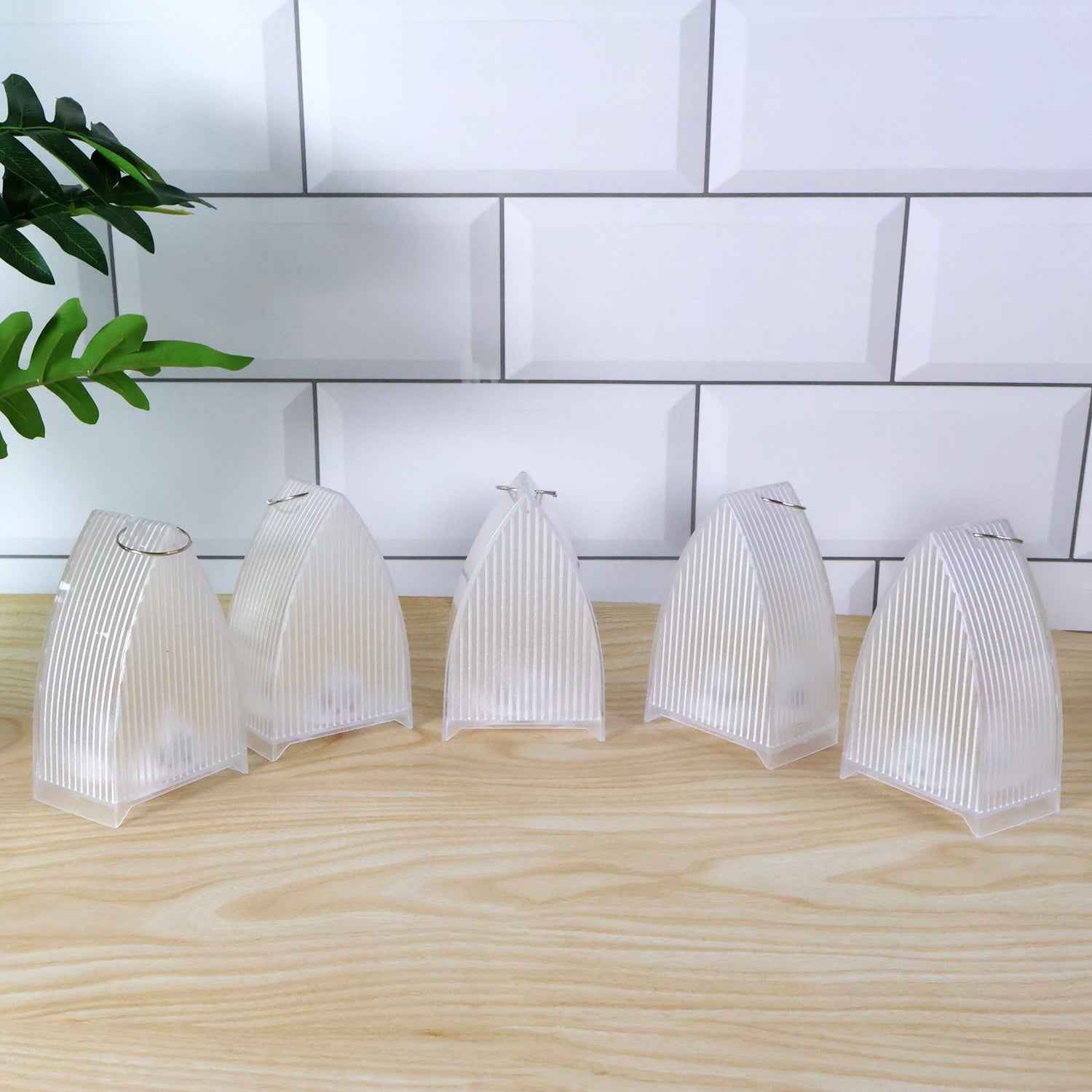 LED Flameless Lantern Lights – Safe & Elegant 5-Pc Set