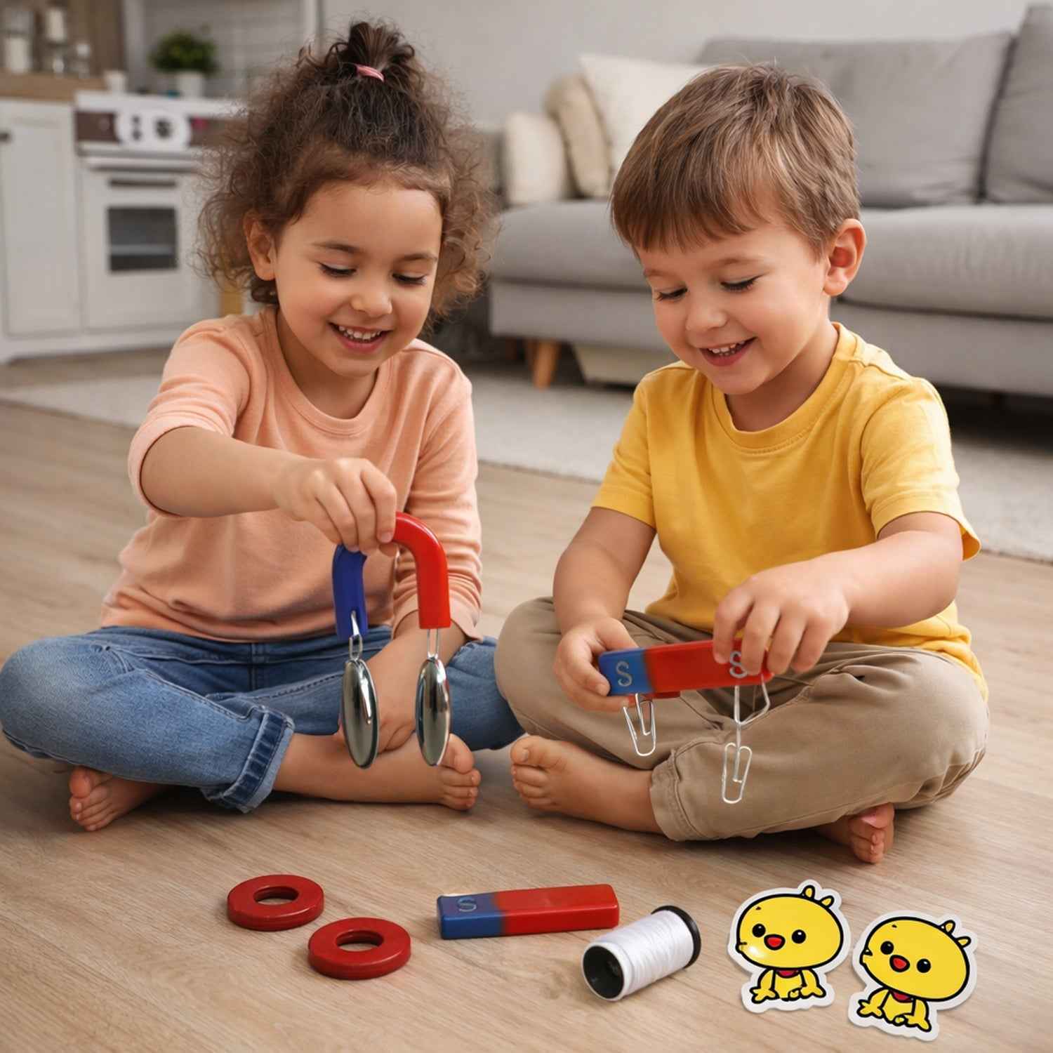 Kids Educational Magnet Play Toy Set – Hands-On STEM Learning