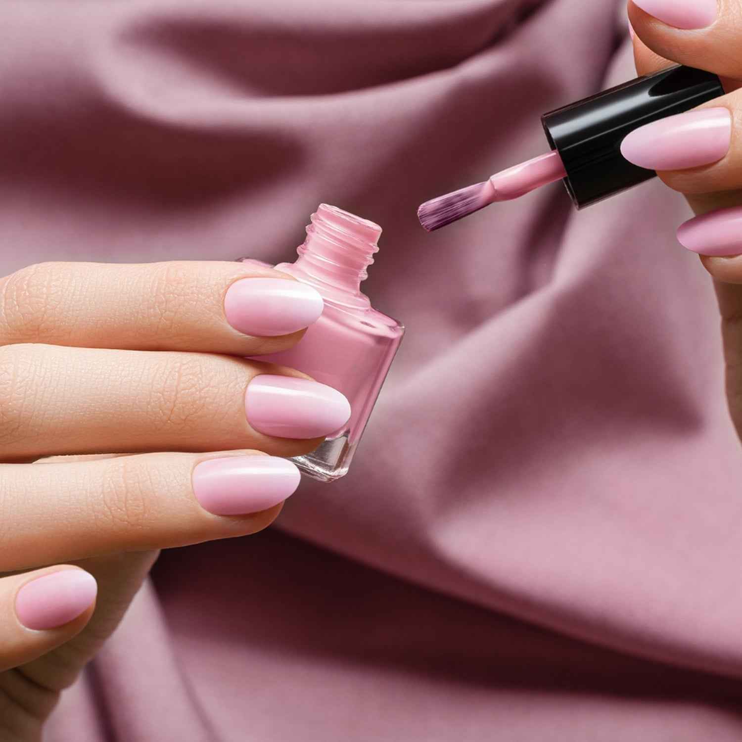 Mini Matte Nail Polish – Quick-Dry 6 ML Glitter Finish