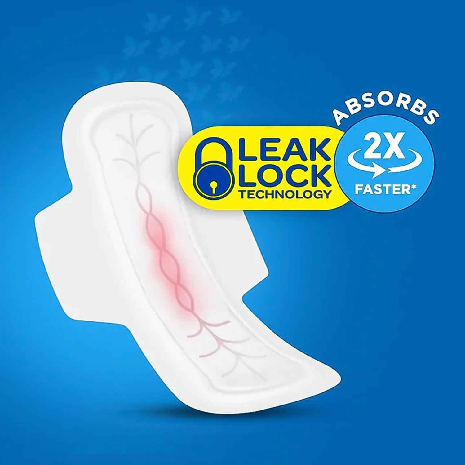Sanitary Pads 330mm – Extra Long, 40-Pack for Heavy Flow |