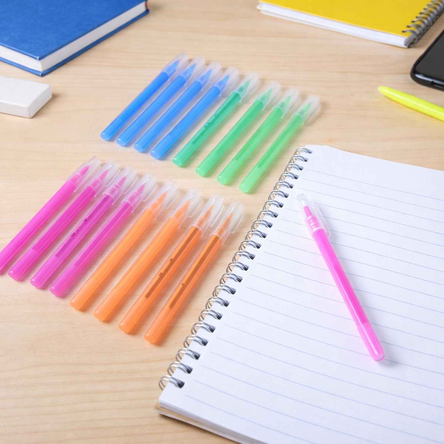 Colorful Ballpoint Pen Set – Smooth & Vibrant 20 Pcs Writing Pack