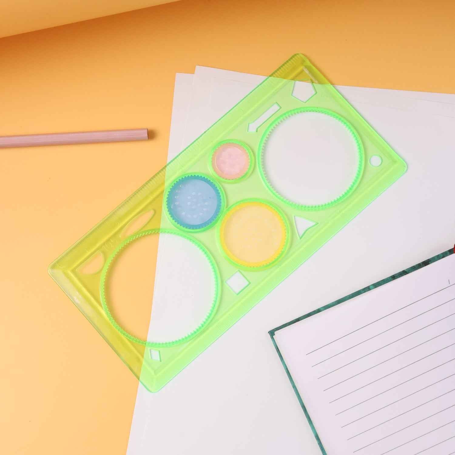 Spirograph Geometry Stencil Set – Precise Spiral & Shape Drawing