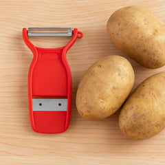 2-in-1 Stainless Steel Slicer & Peeler – Ultra Sharp Kitchen Tool