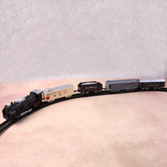 Battery Operated Toy Train Set – 19-Piece Track Playset for Kids