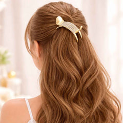 Hair Claw Clip – Strong Grip with Elegant Crystal Design