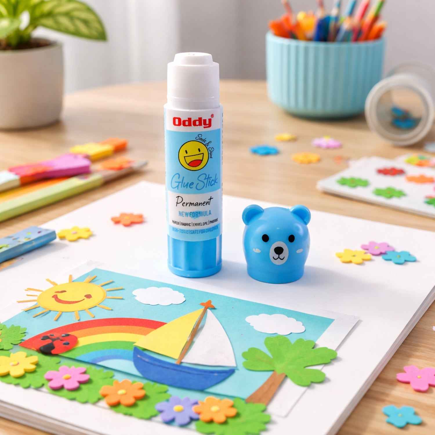 Kids Glue Stick Ð Safe, Non-Toxic Adhesive for Crafts & School Projects