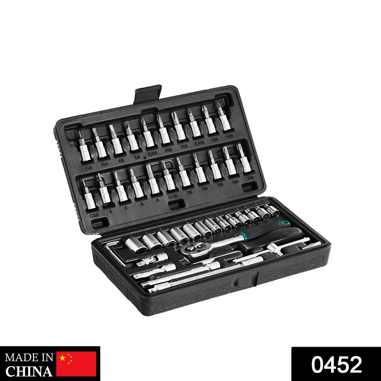 Socket Set – 46 Pcs 1/4" Drive Tool Kit | RaceVault