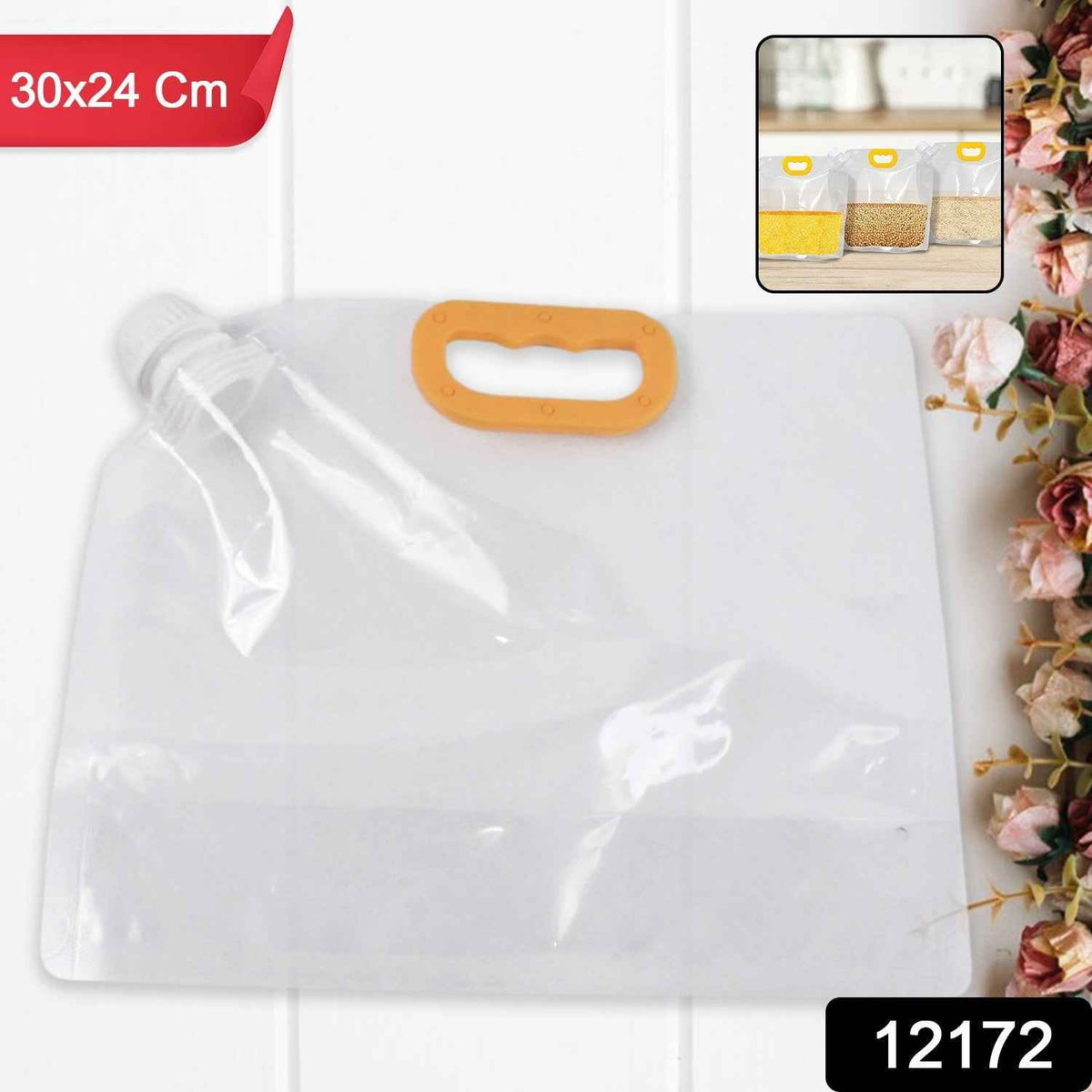 Airtight Storage Bag 30x24cm – Keeps Grains Fresh Longer