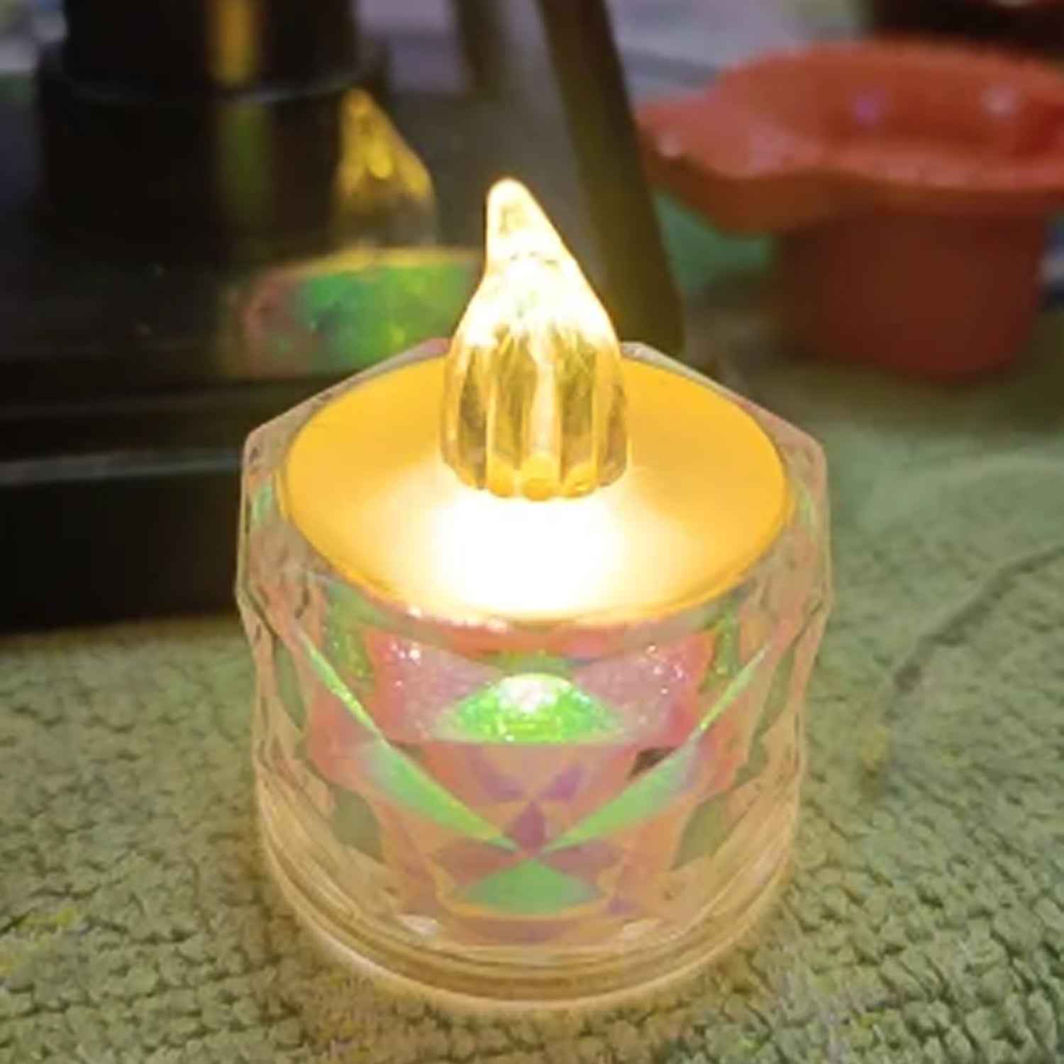 LED Tealight Candles – Flameless Warm Glow for Diwali & Decor | Indo Glow