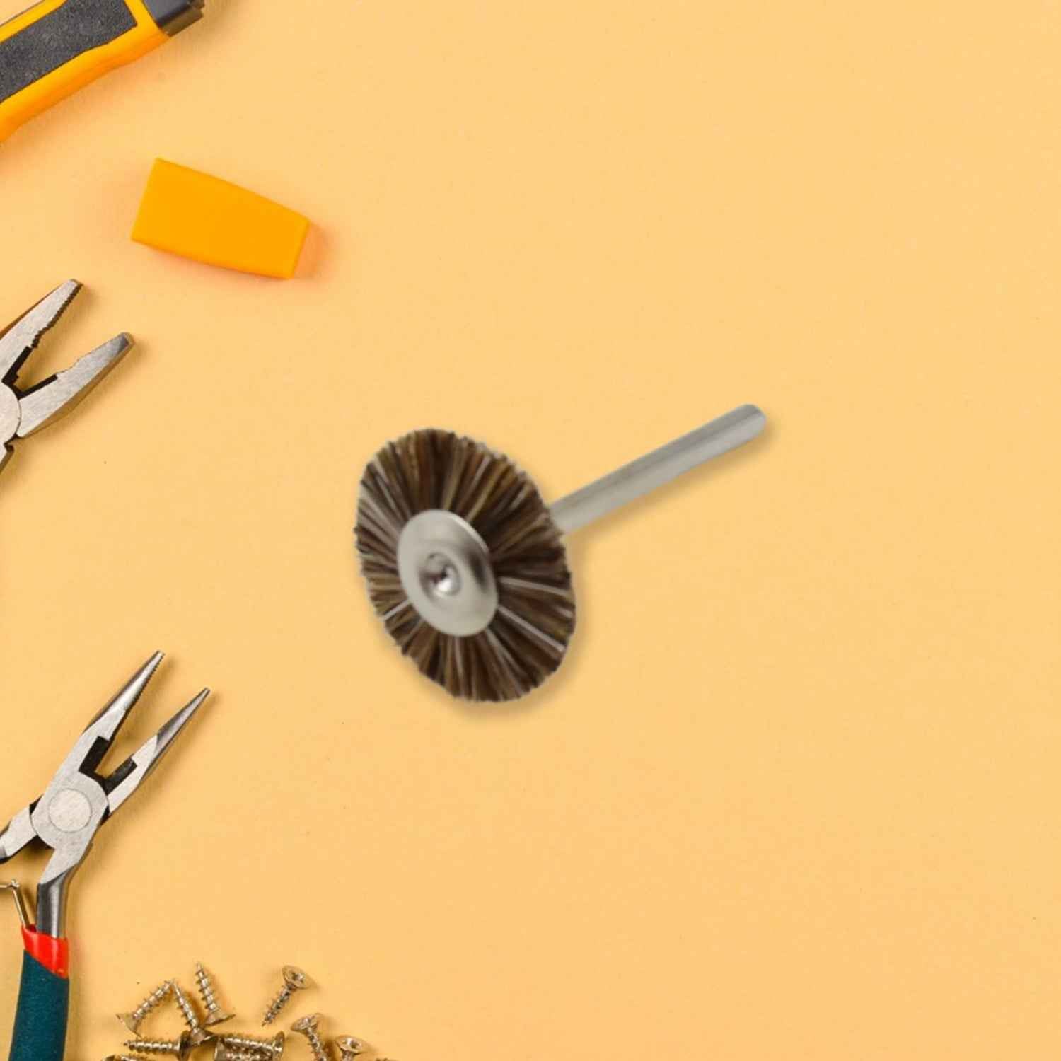 Brass Wire Wheels – 3-Pc Rust & Metal Cleaning Set | ToolMate Pro
