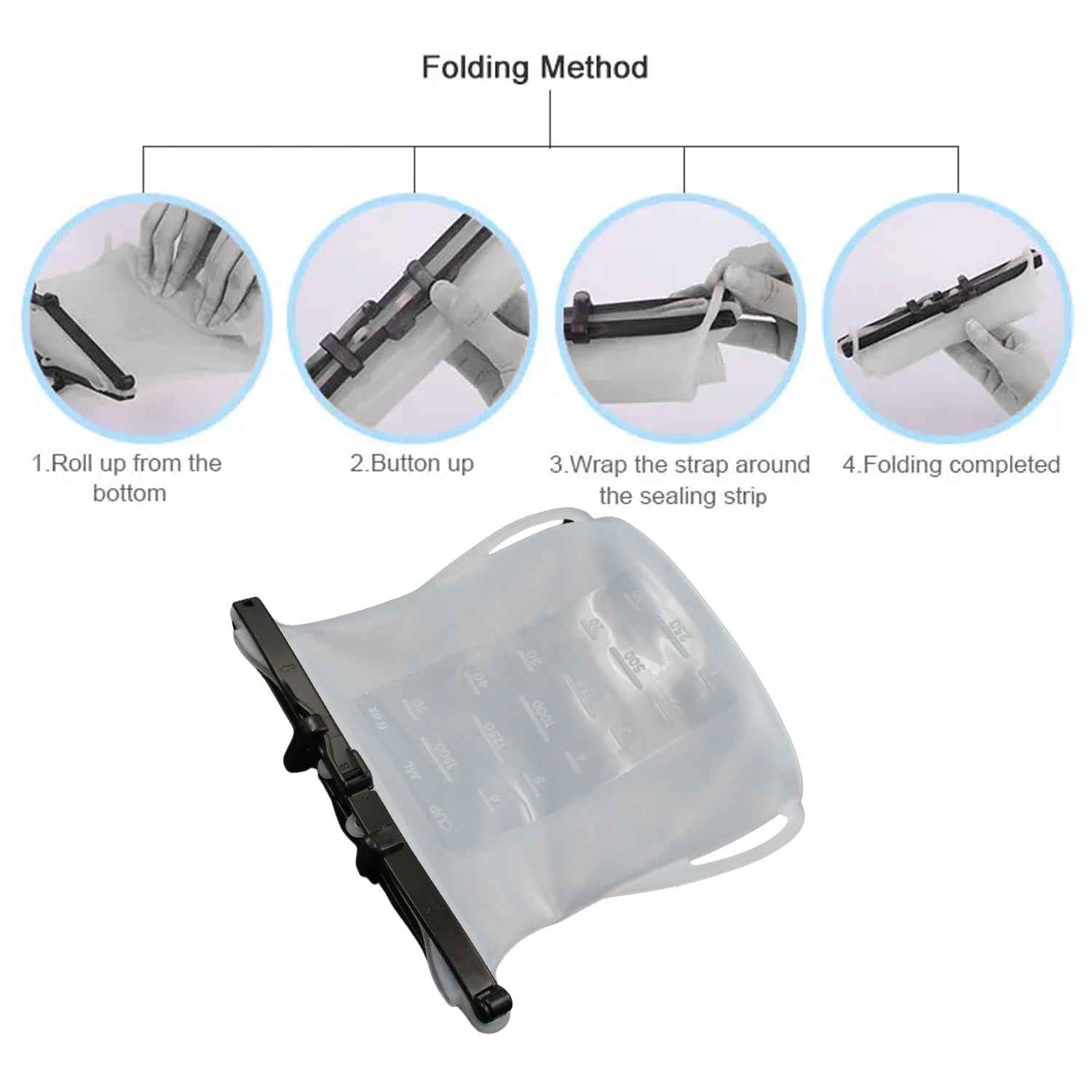 Reusable Silicone Food Storage Bag – Leakproof Flat Bottom | Tidy Table