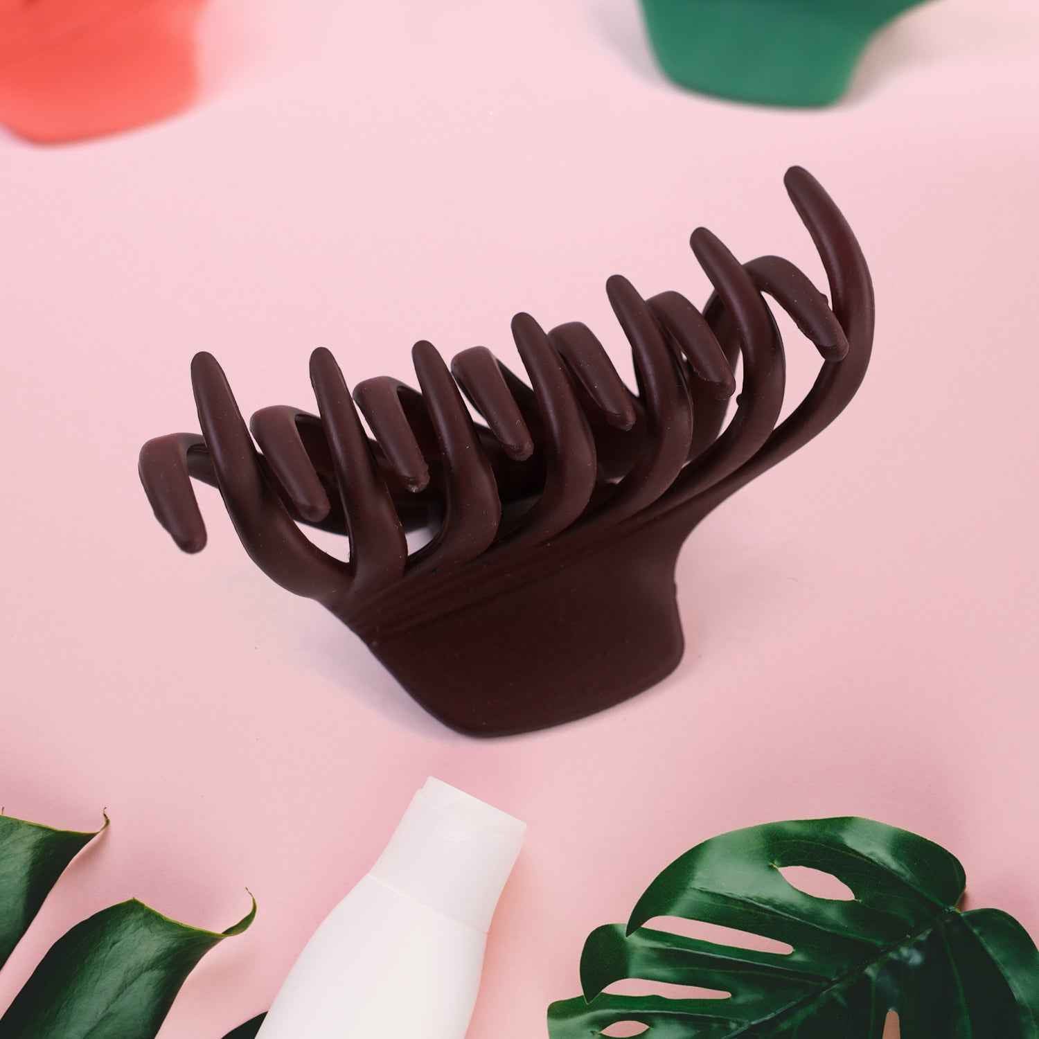Plastic Hair Clamp – Lightweight Durable Matte Barrette