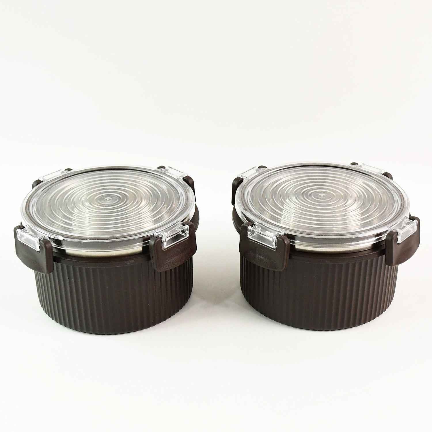 Rustic Jar Set – 2 Airtight 450ml Kitchen Storage Containers