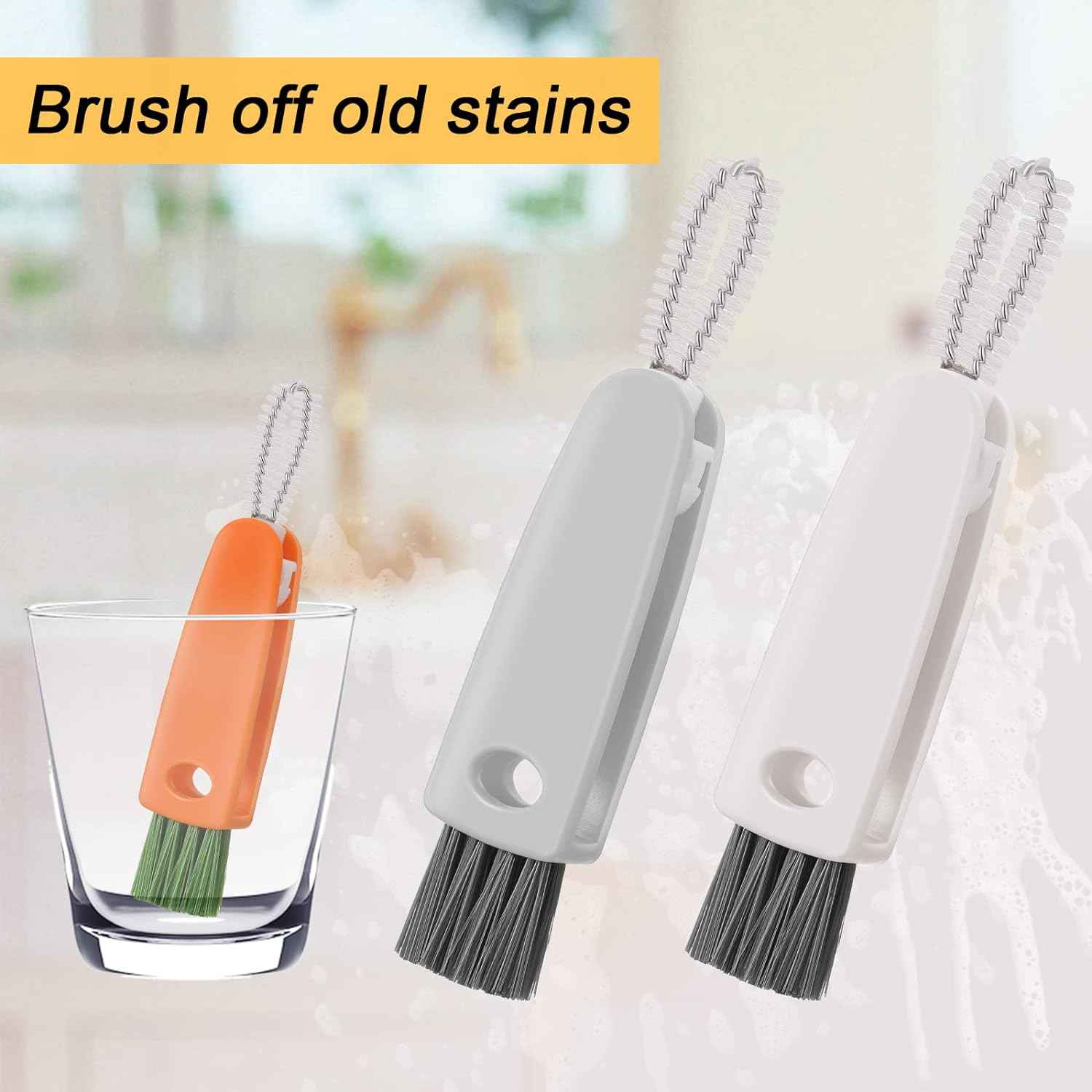 Bottle Cleaning Brush – 3-in-1 Multifunctional | SparkleTidy
