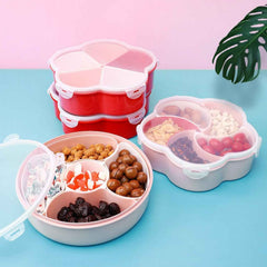 5 Compartment Snack Box – Multi-Purpose Food Storage | Lunchie Bunchie