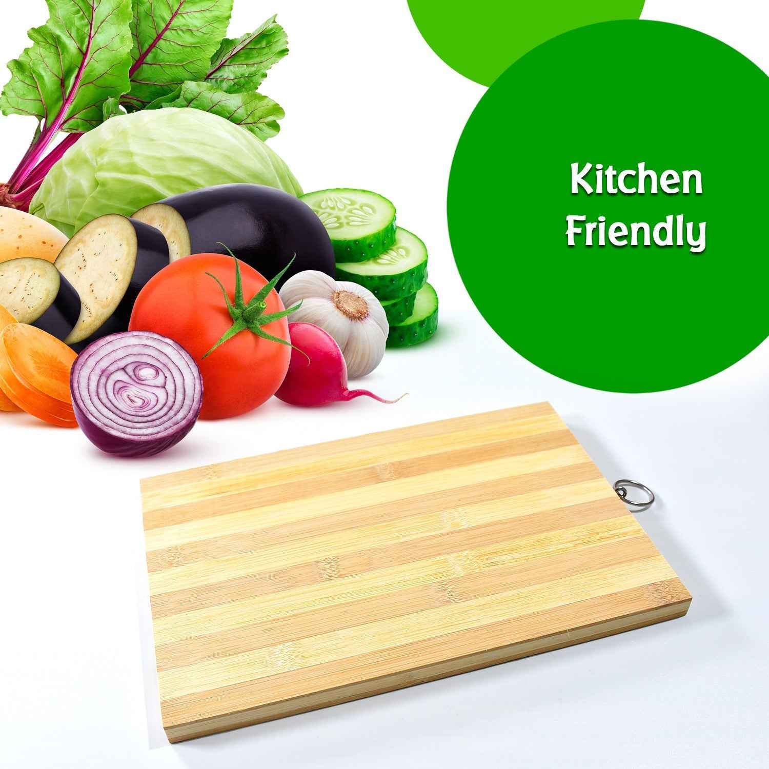 Natural Wood Cutting Board – BPA-Free & Durable | Cisora