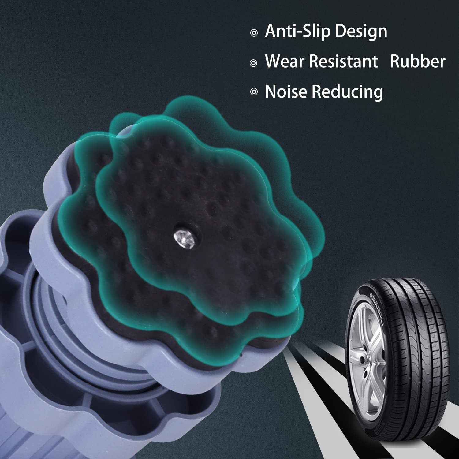 Washing Machine Anti-Vibration Pads – Adjustable & Non-Slip | Garth