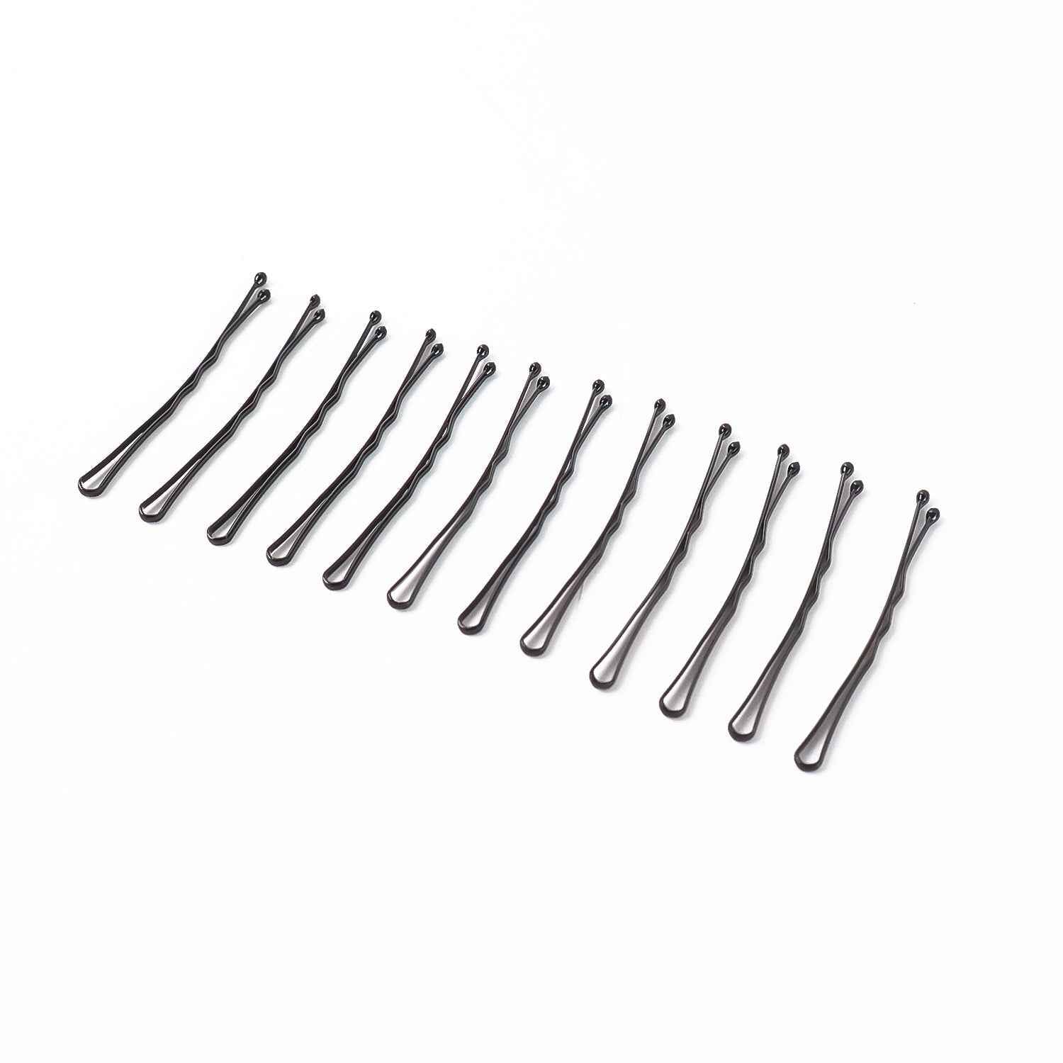 Hair Bobby Pins – Strong Grip Non-Slip Metal Clips, 12 Pcs
