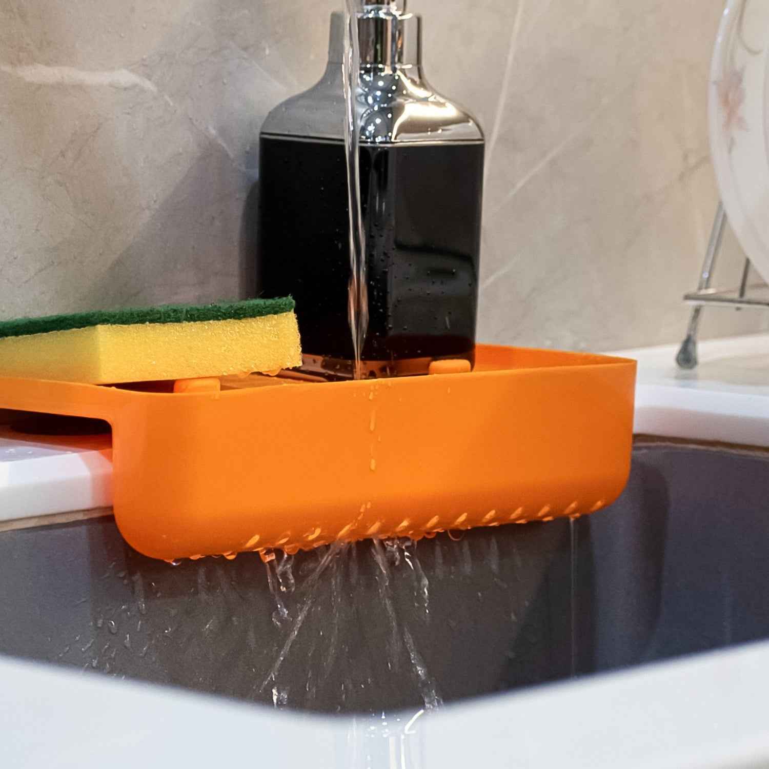Sink Drainer Shelf – Multifunctional Plastic Storage | Garth