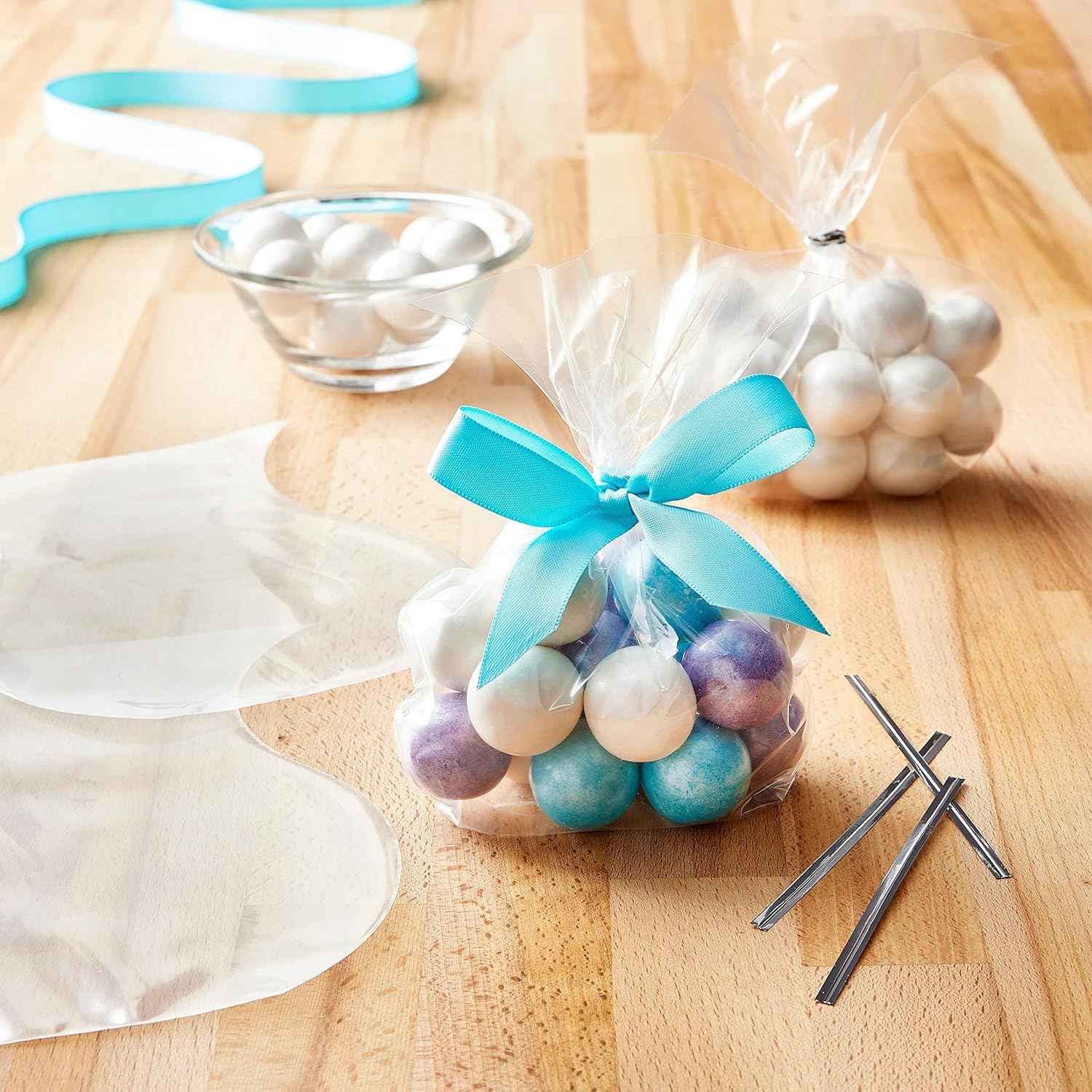 Clear Cookie Bags – Durable Transparent Treat Bags (25 Pcs)