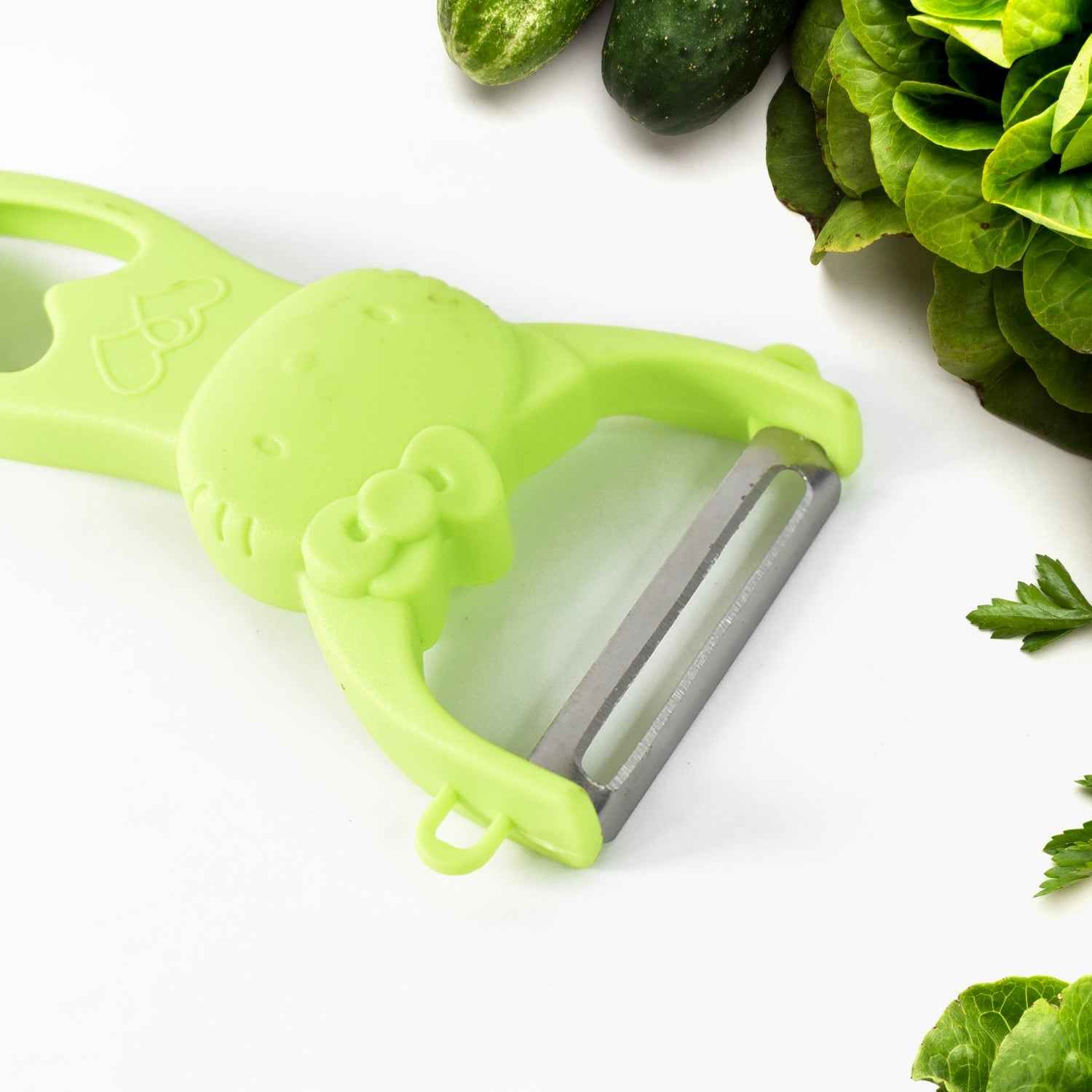 Kitchen Vegetable Peelers Ð 3 Piece Set with Non-slip Handles