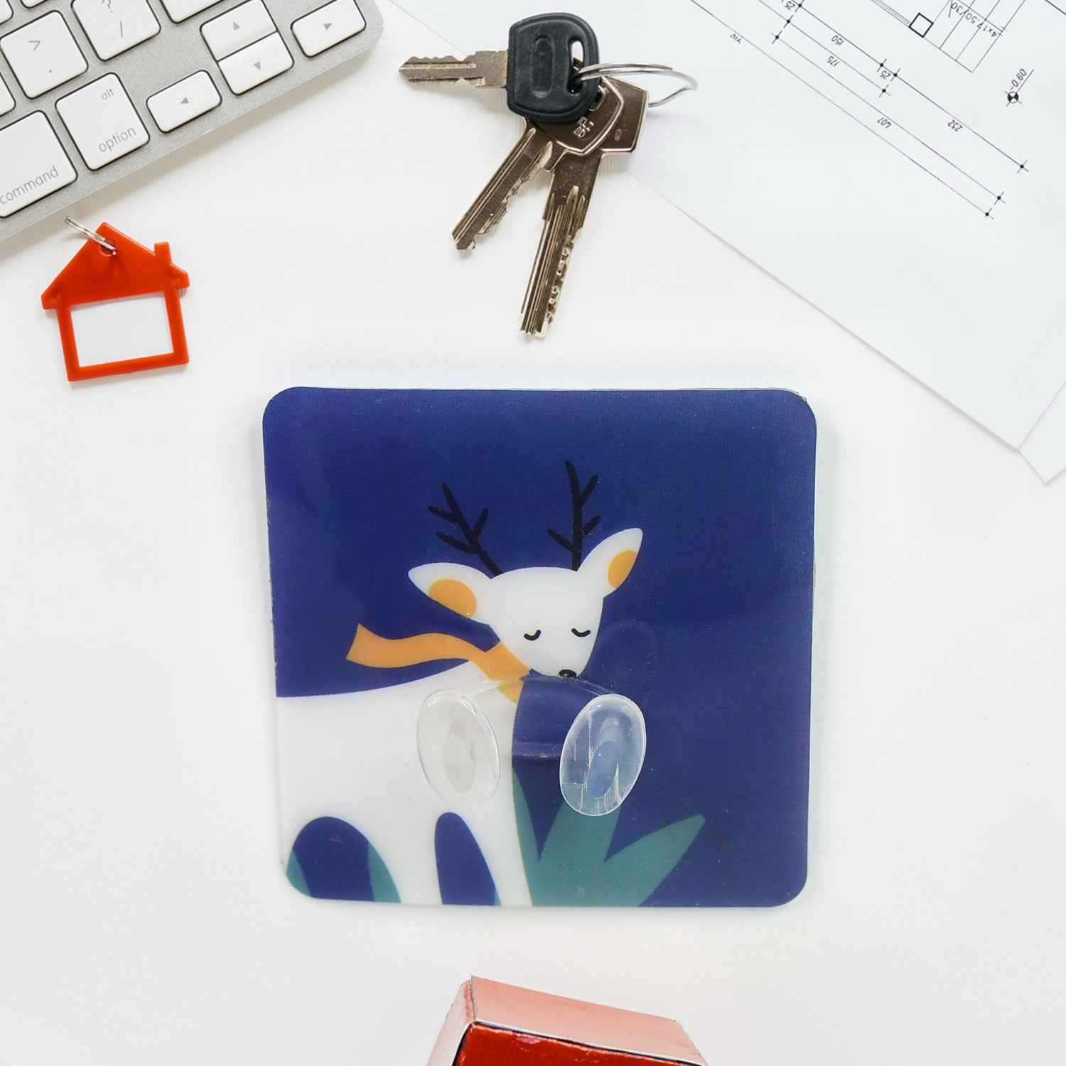Self-Adhesive Wall Hook – Waterproof, Drill-Free & Reusable