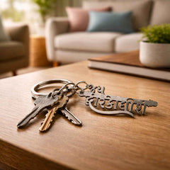 Religious Jay Dwarkadhish Keychain – Durable Spiritual Accessory