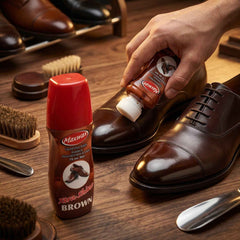 Brown Liquid Shoe Polish Ð Easy Application & Instant Shine