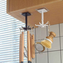 Self-Adhesive Wall Hook – 360° Rotating & Waterproof | GlimmerHome