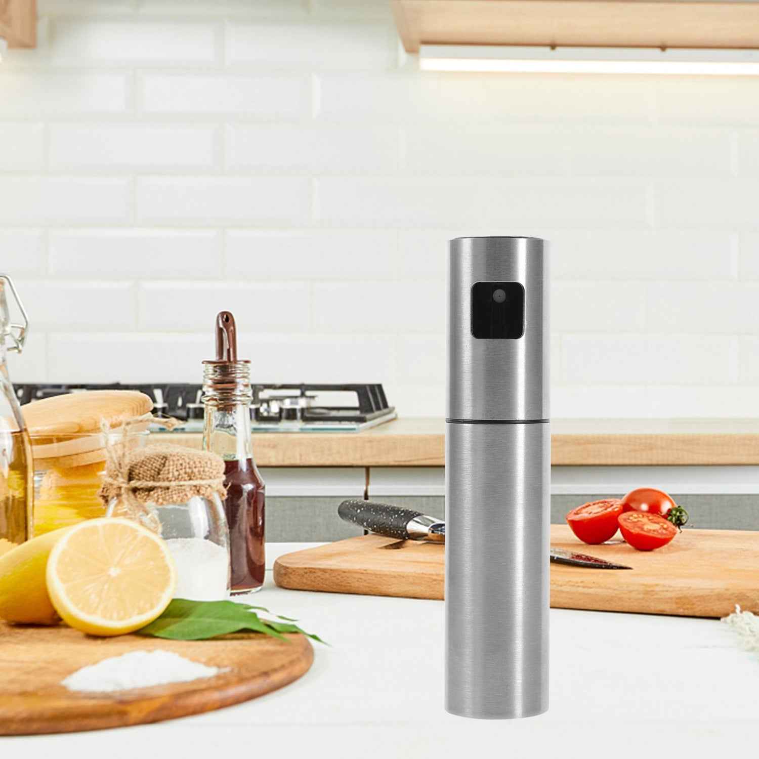 Oil Spray Bottle – 100ml Stainless Steel Glass | Own Hydrate