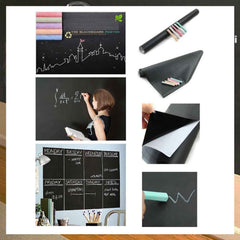 Blackboard Wall Sticker – Erasable Chalkboard Decal | TinyTrendy