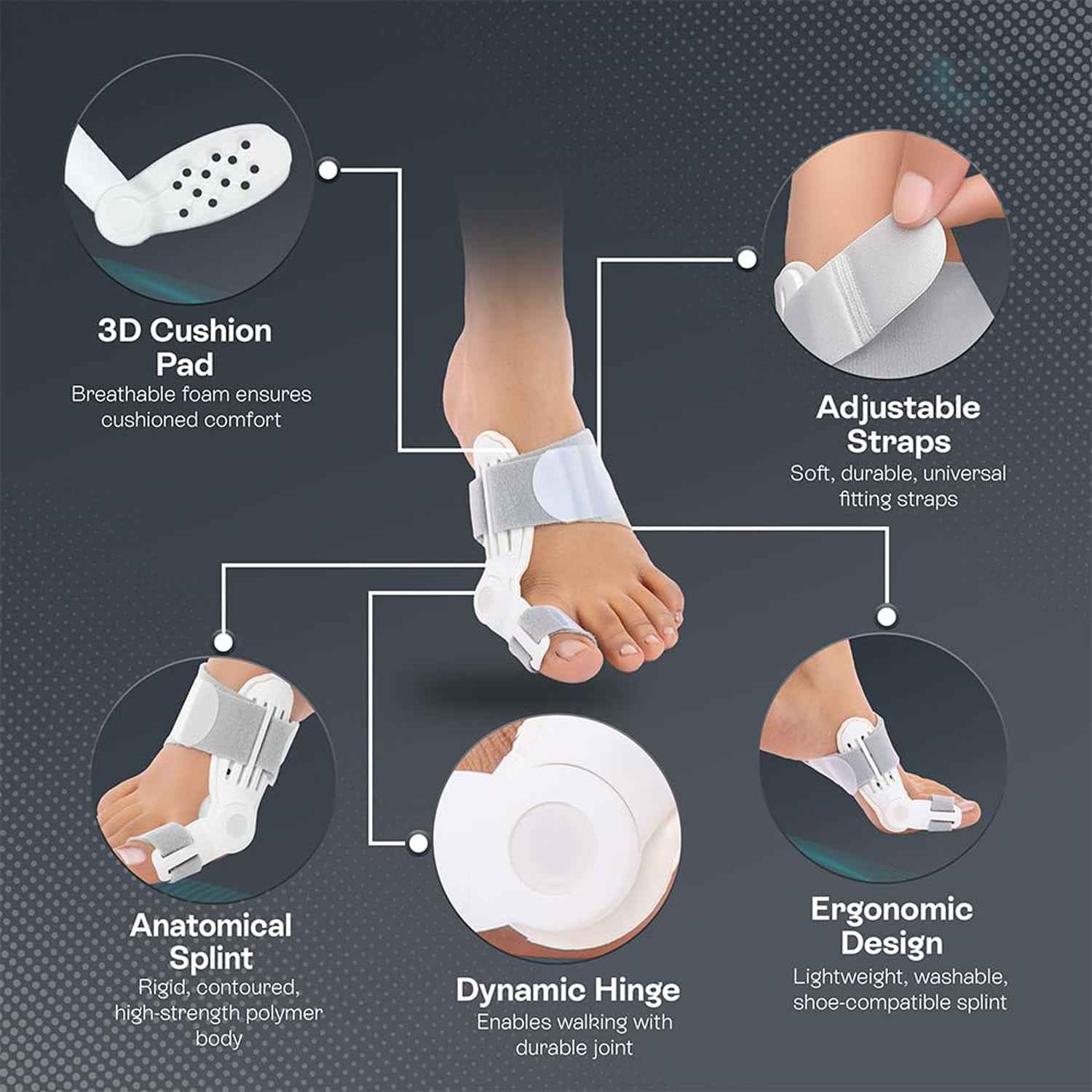 Hallux Valgus Corrector Ð Effective Toe Realignment Support