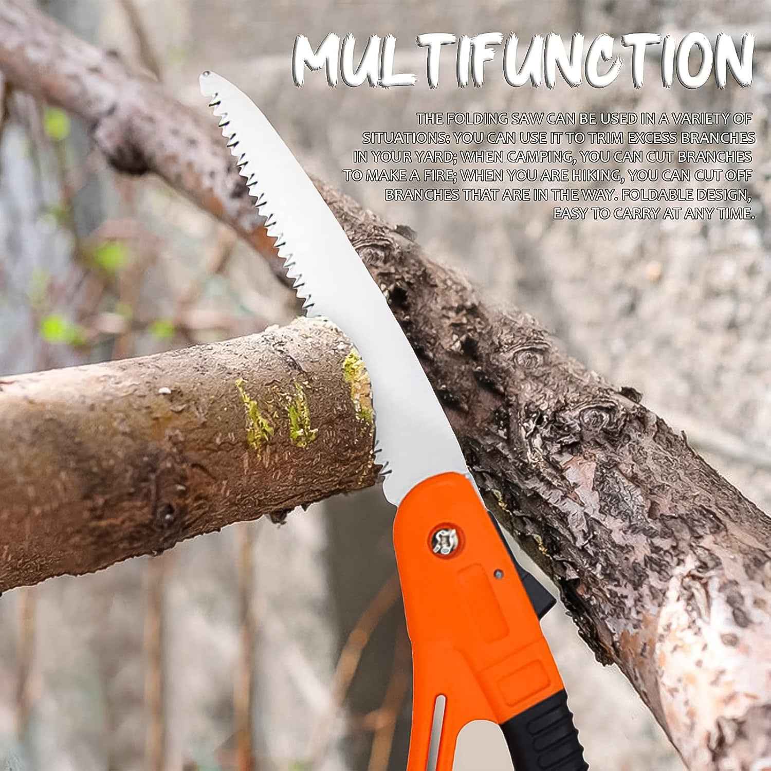 Folding Pruning Saw – 15 Inch Mini Garden Tool | Indo Glow