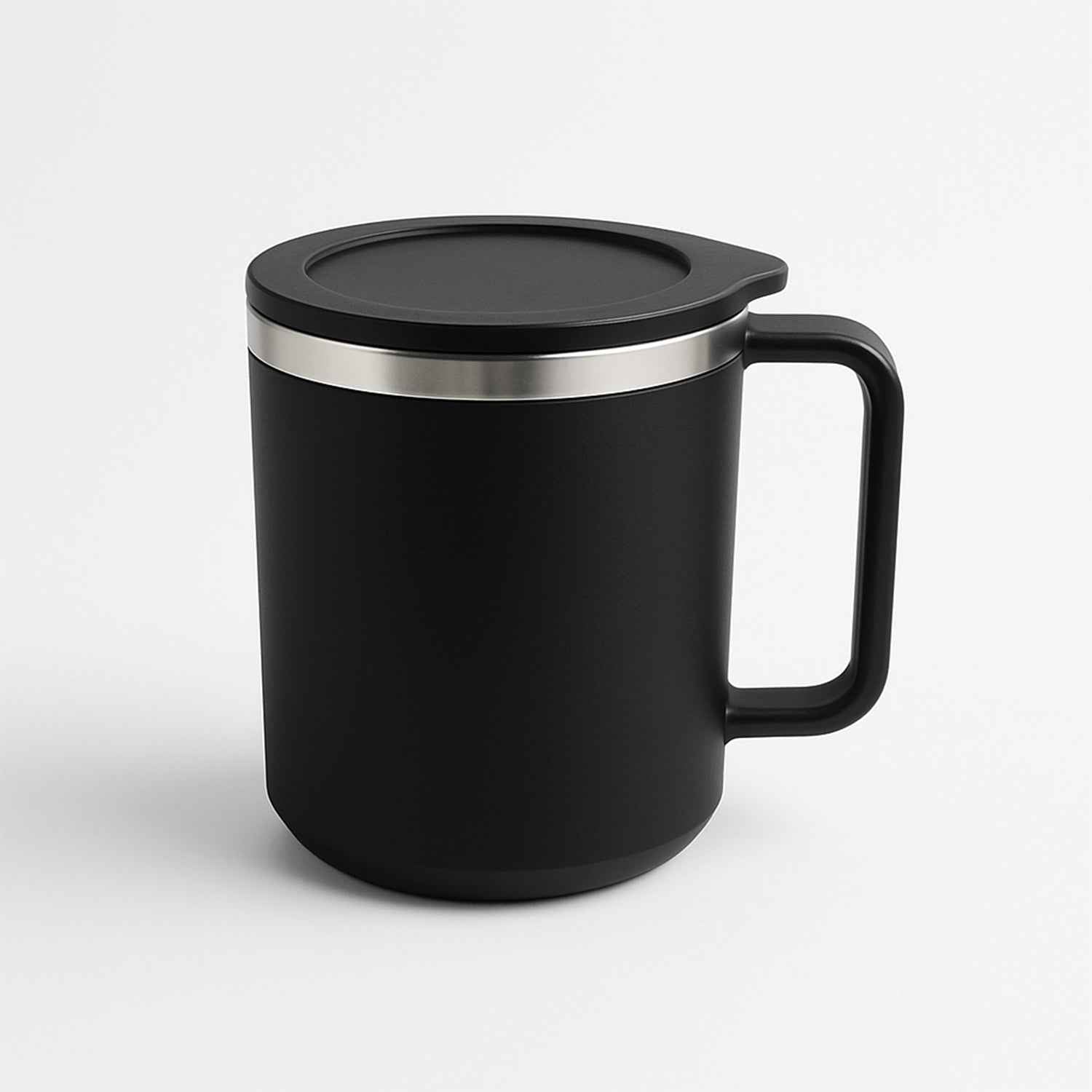 Insulated Coffee Mug – 400ml Double Wall Steel Travel Mug