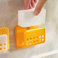 Self-Adhesive Sponge Holder – No-Drill Sink Caddy | BathNova