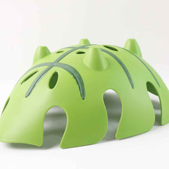 Leaf-Shaped Plastic Fruit Basket – Ventilated & Durable Design