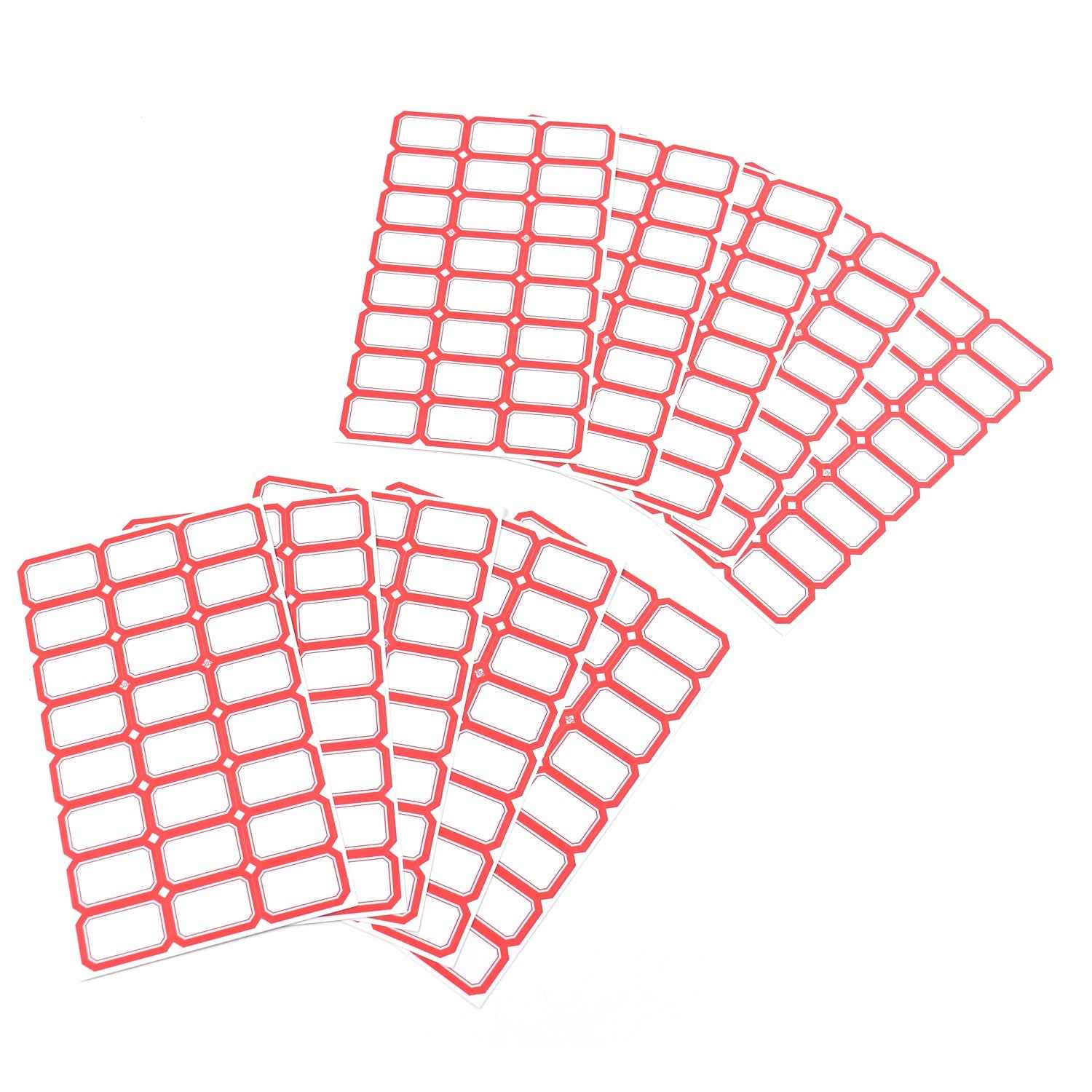 Blank Label Sticker Sheets – Writable, Self-Adhesive 10 Pack