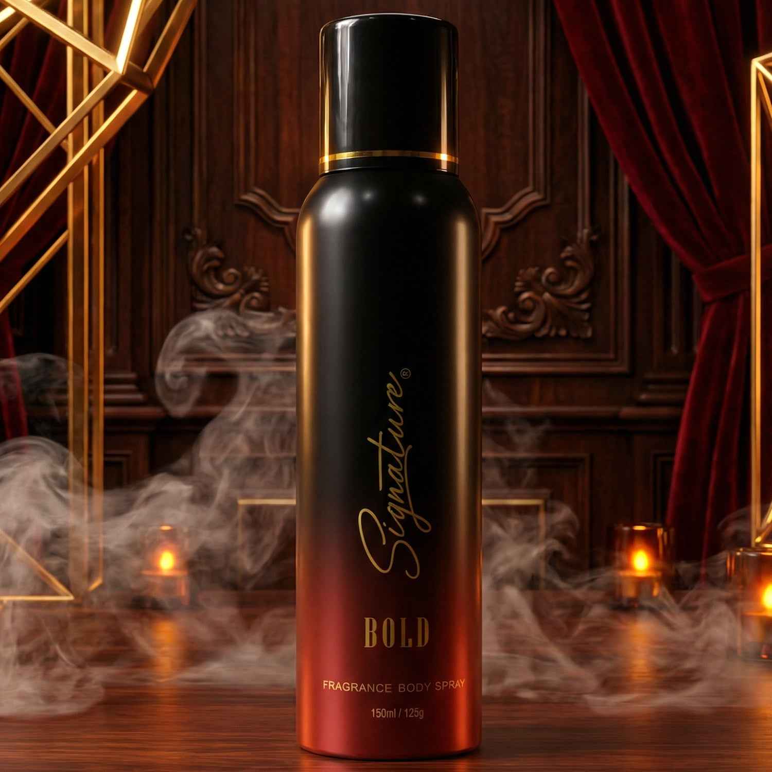 Signature Bold Fragrance Body Spray – Long Lasting Masculine Scent