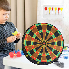Roll-Up Dartboard Game – Portable Double-Sided Target Mat