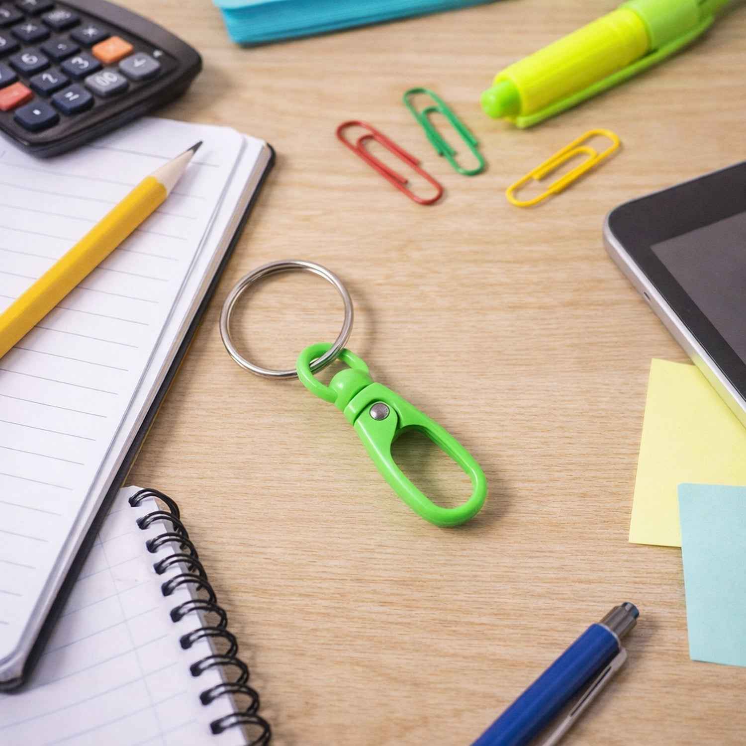 Mini Plastic Carabiner Keychain – Durable & Lightweight Clip