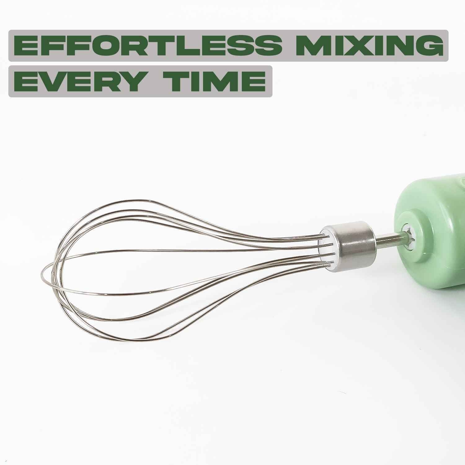 Cordless Electric Whisk – Rechargeable Handheld Mixer for Baking