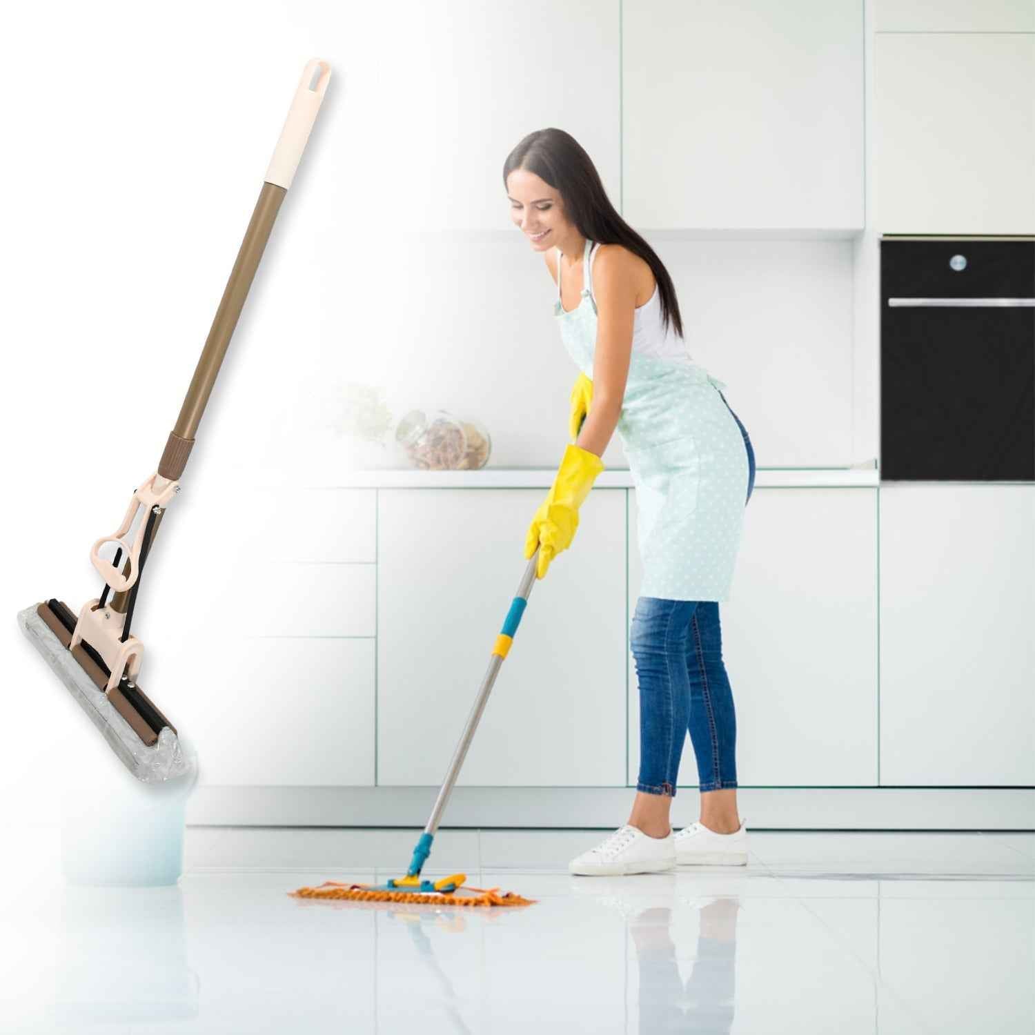 Self-Cleaning Sponge Mop – Super Absorbent | storenzo