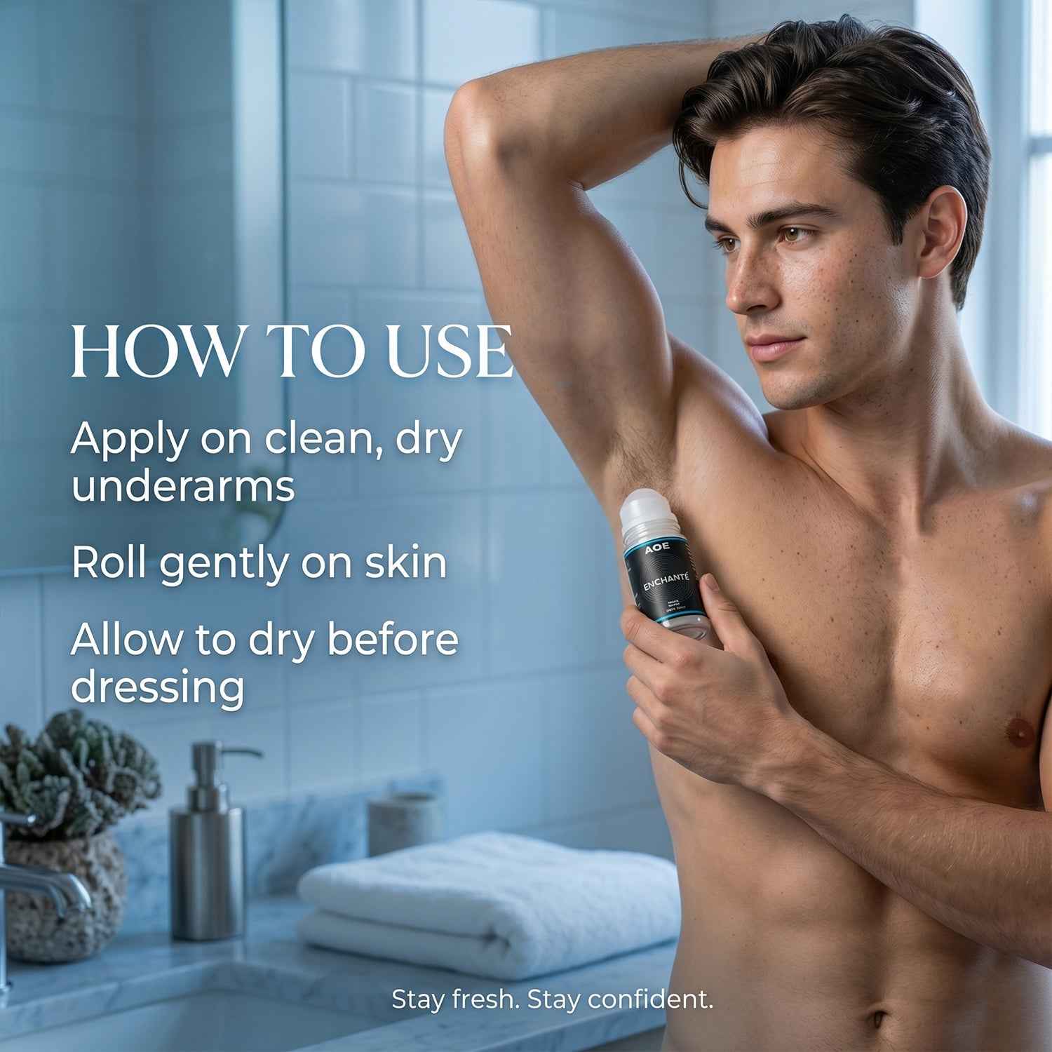 Unisex Roll-On Deodorant Ð Long-Lasting Freshness & Travel-Friendly
