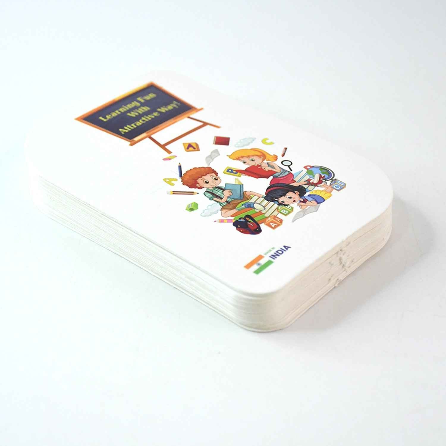 Alphabet Flash Cards Set – 32 Durable Early Learning Cards