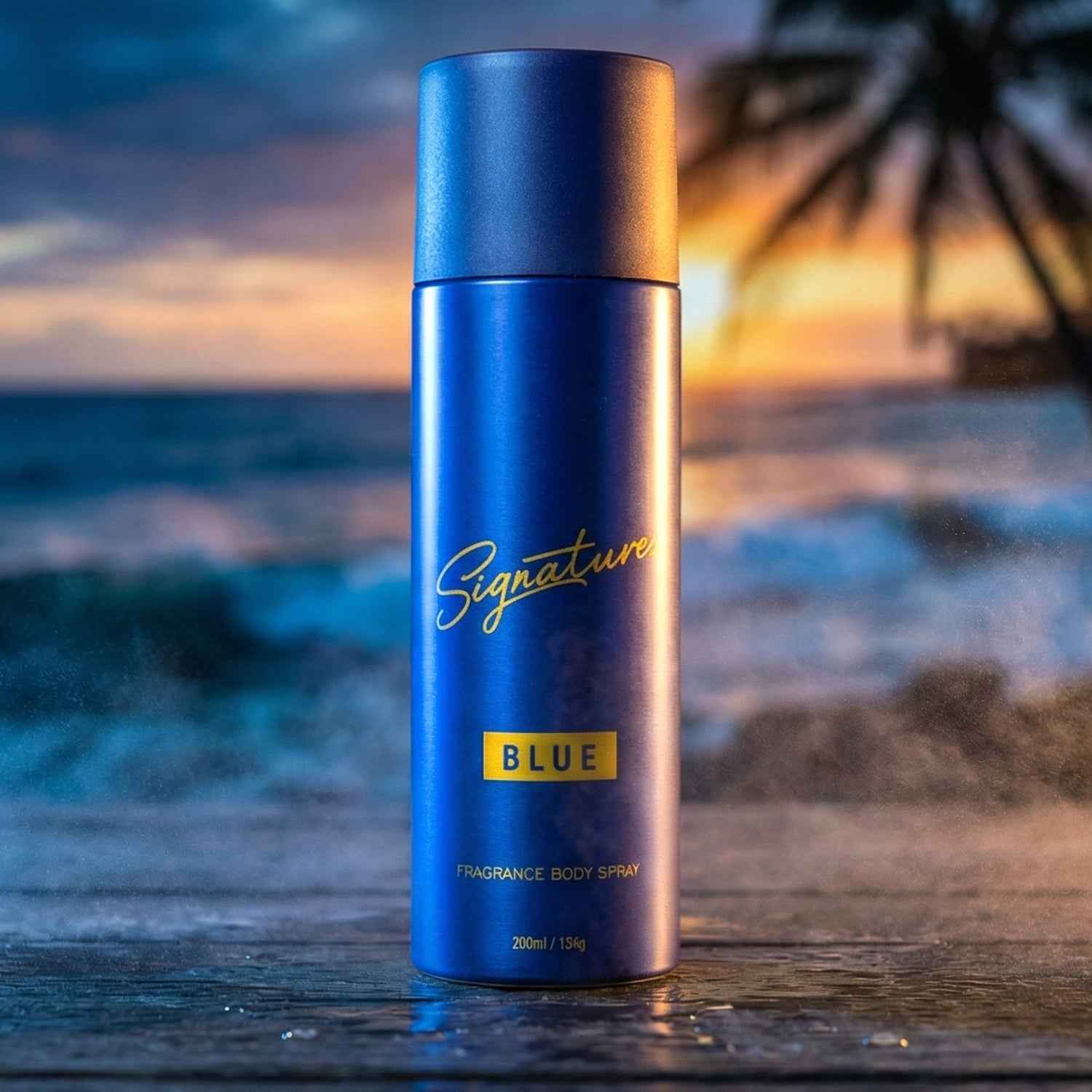 Signature Blue Body Spray – Long Lasting Fresh Masculine Scent