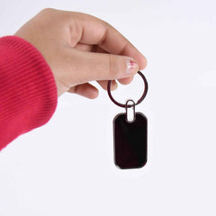 Metal Keyring – Durable Oval Keychain & Handbag Charm | ManVogue
