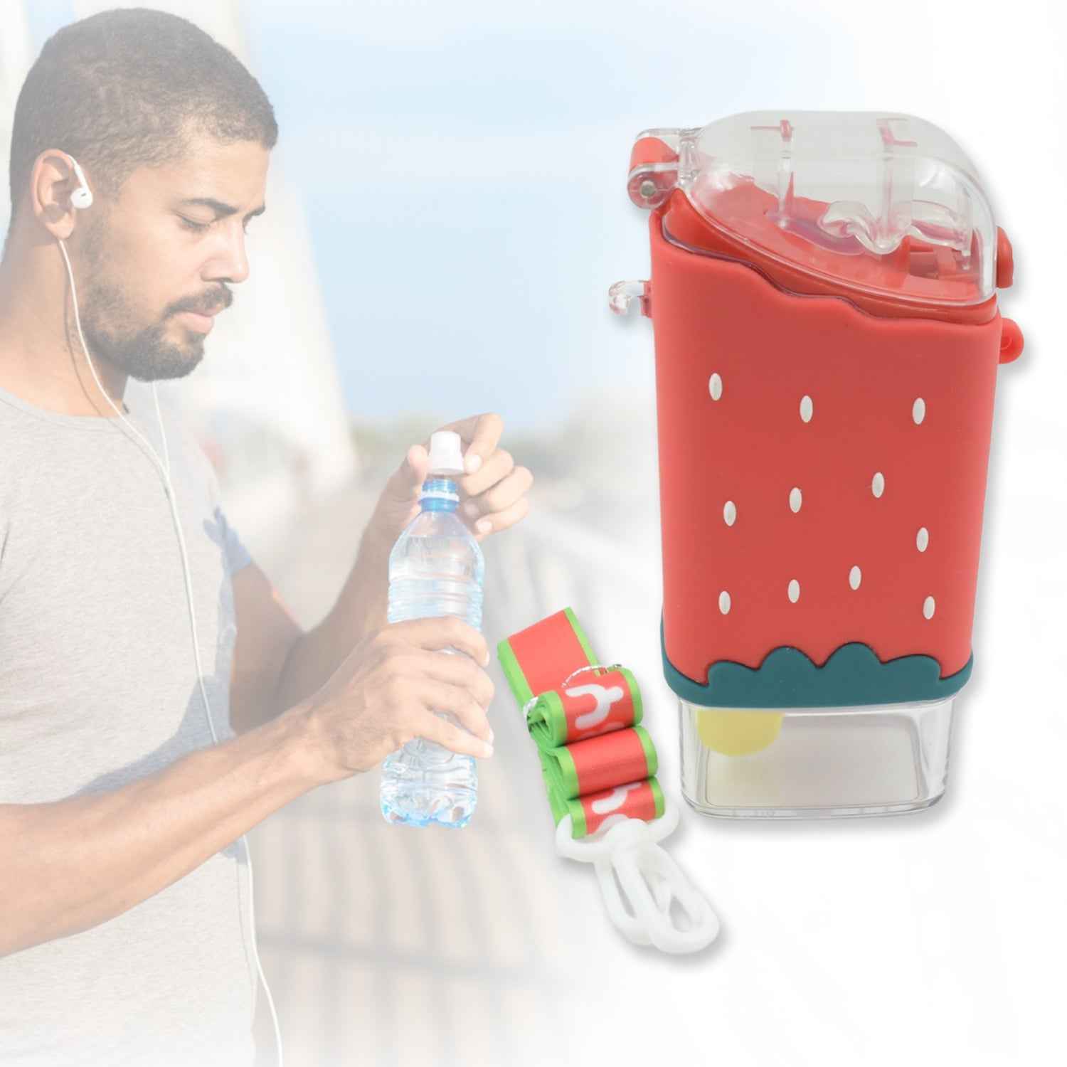 Ice Cream Water Bottle for Kids – 300ml Leakproof | Own Hydrate