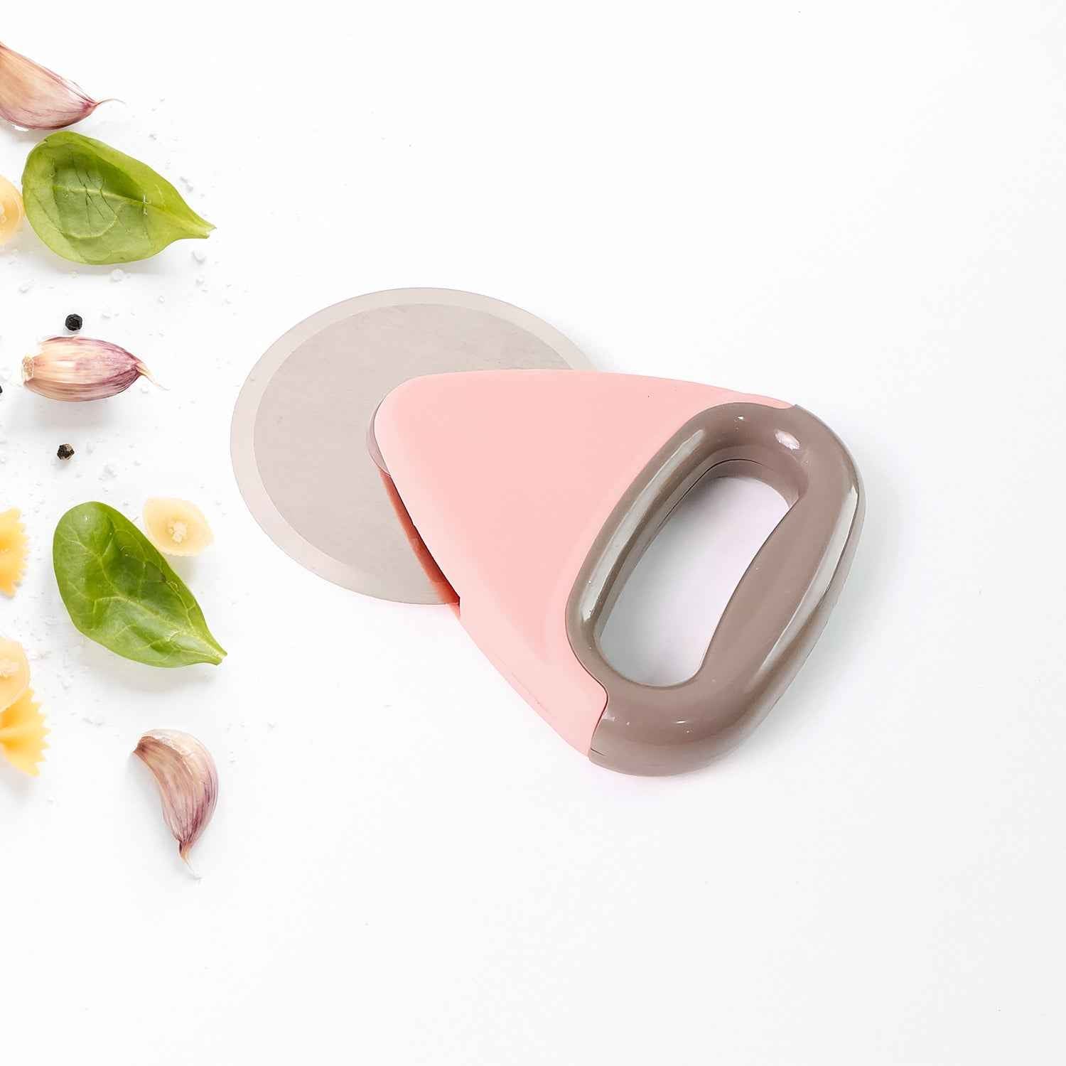Ergonomic Pizza Cutter – Sharp Stainless Steel Rotating Blade