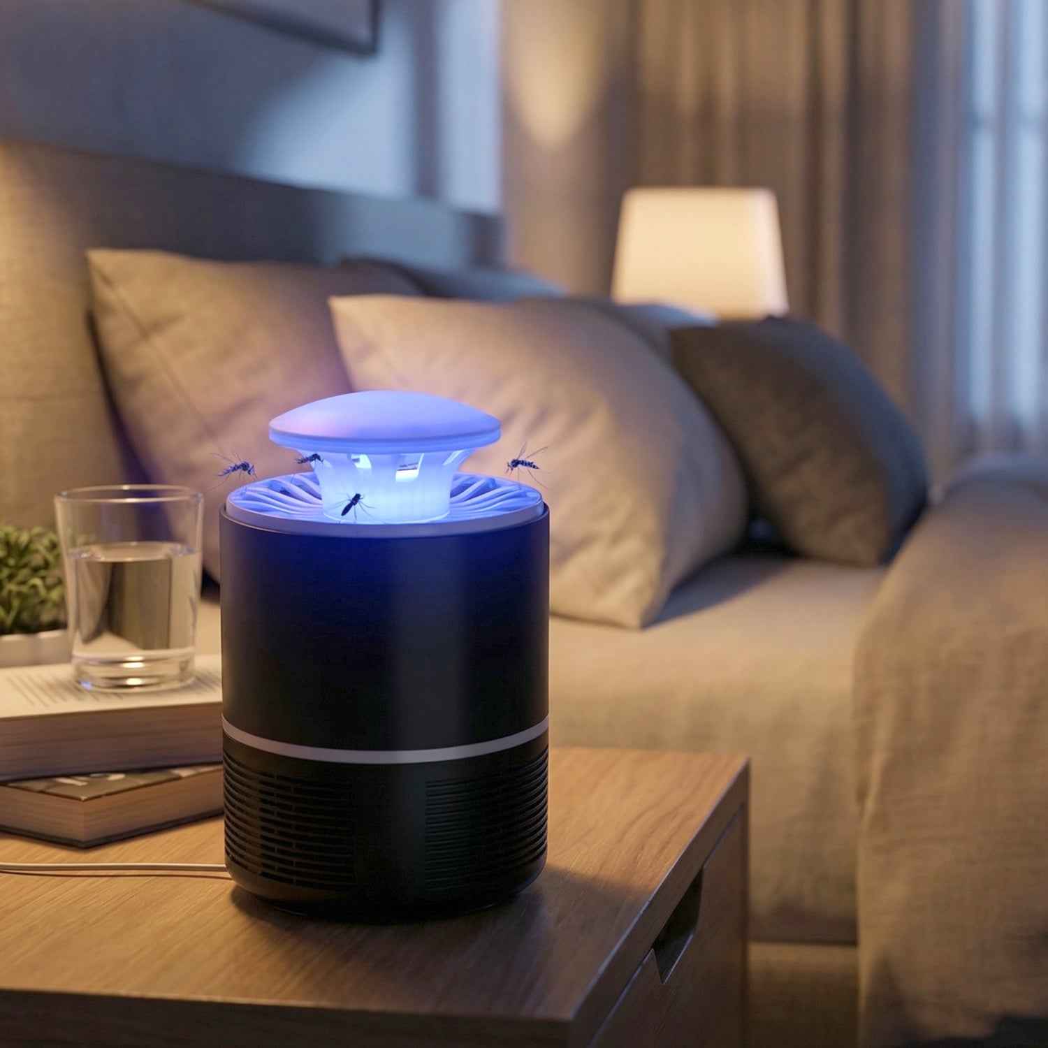 USB mosquito killer lamp – silent, chemical-free indoor pest control