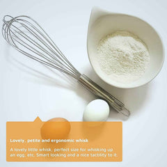 Large Stainless Steel Balloon Whisk – Heavy-Duty 30cm Kitchen Tool